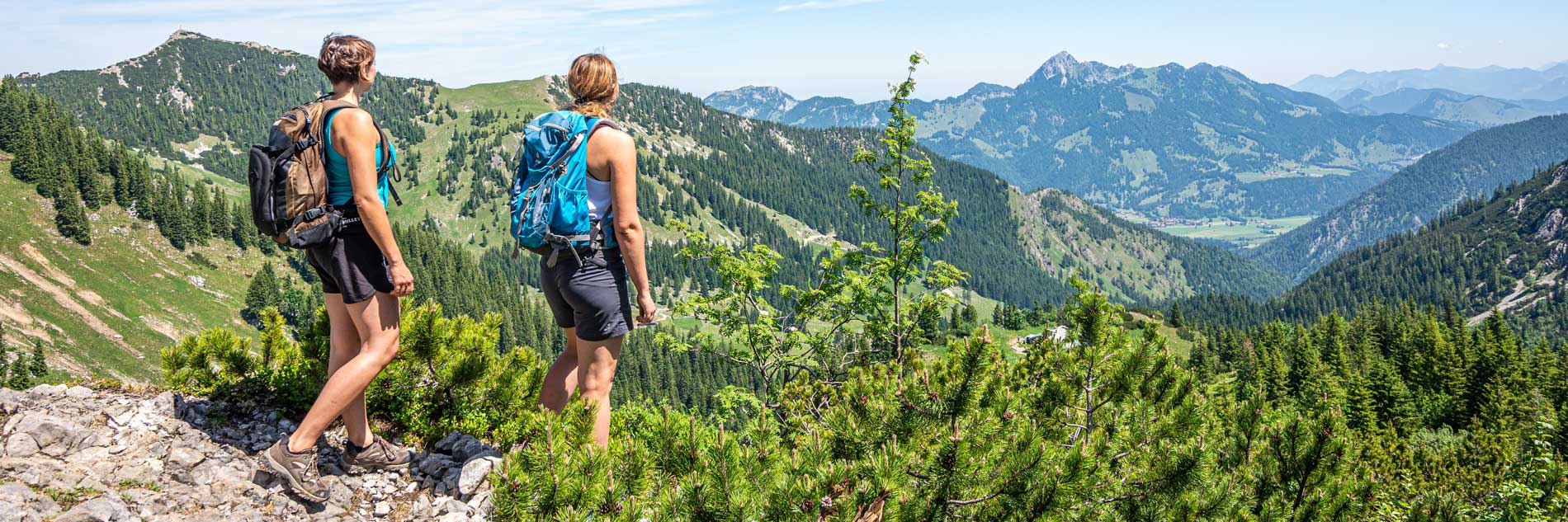 Der Hochsitz - Wandern in den bayrischen Bergen